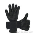 Hespax Aramid Silicone Kitchen BBQ Gloves耐熱性